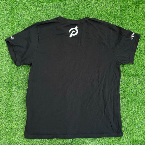 Peloton Century 100 Short Sleeve Tshirt SZ medium unisex Preowned casual workout - Picture 2 of 7